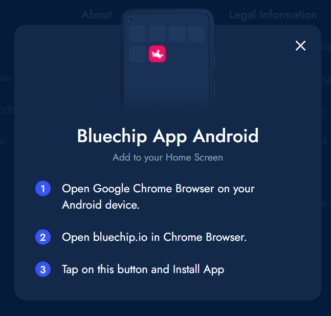 Bluechip Android App
